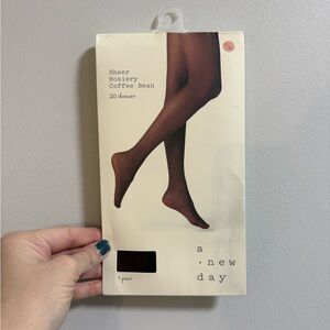 A New Day Sheer Hosiery in Coffee Bean